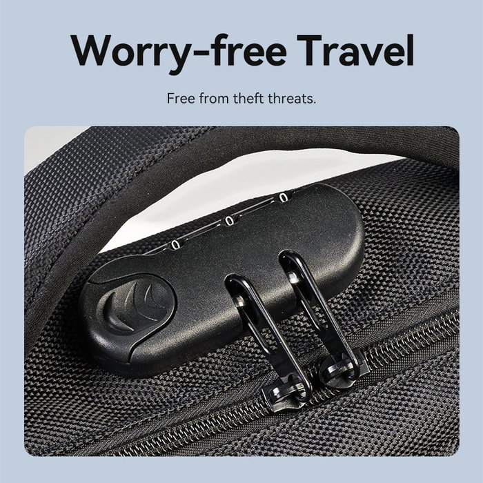 Vention Mochila KRKB0 para portátiles hasta 17'' Negra